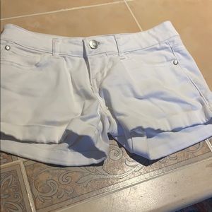 White shorts size 5 celebrity lightly used